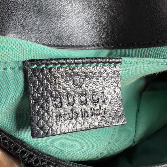 Vintage Tom Ford GUCCI Raffia Embroidered Horsebit Chain Bag - Picture 2 of 10